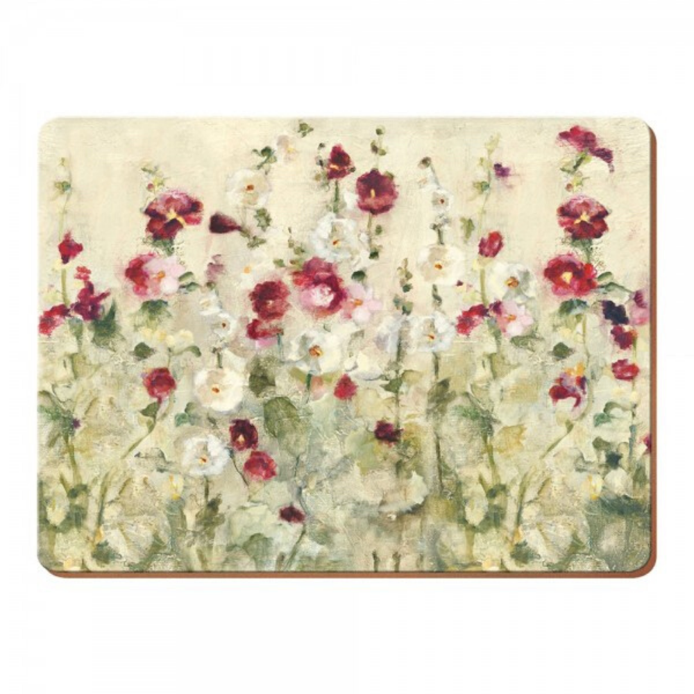 Wild Field Poppies Tile Pack Of 6 Medium Placemats
