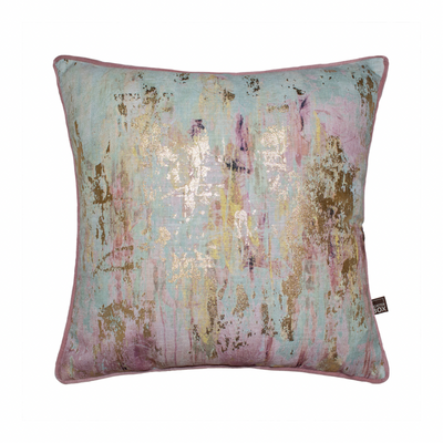 Allegra Cushion 45x45cm Blush/Sage