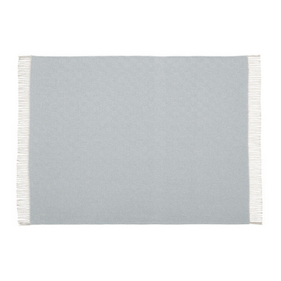 Geo Throw 127x178cm, Blue / Grey