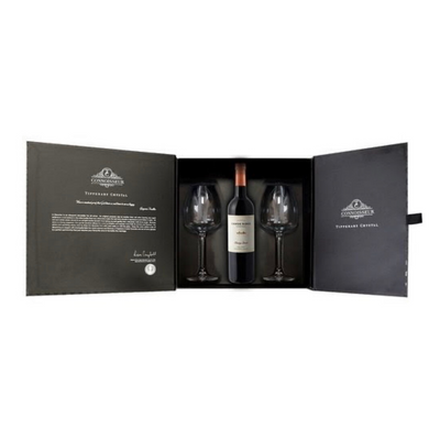 Connoisseur Two Wine Set with Space for Bottle