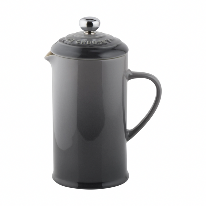 Stoneware Cafetiere with Metal Press - Flint