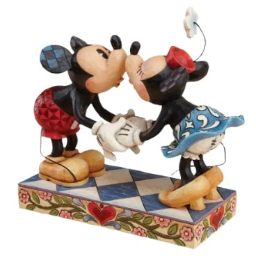 “Smooch For My Sweetie” - Mickey & Minnie Figurine