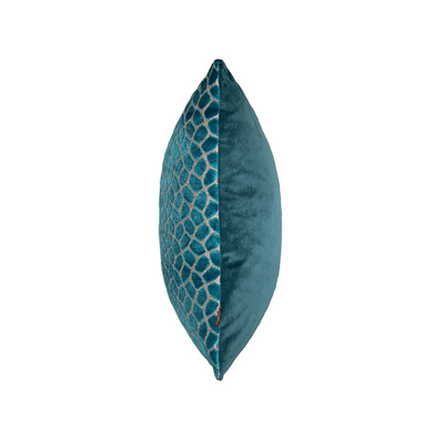 Lapis 43x43cm Cushion, Teal