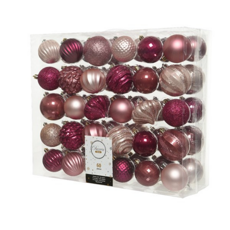 Bauble Mix- Pinks