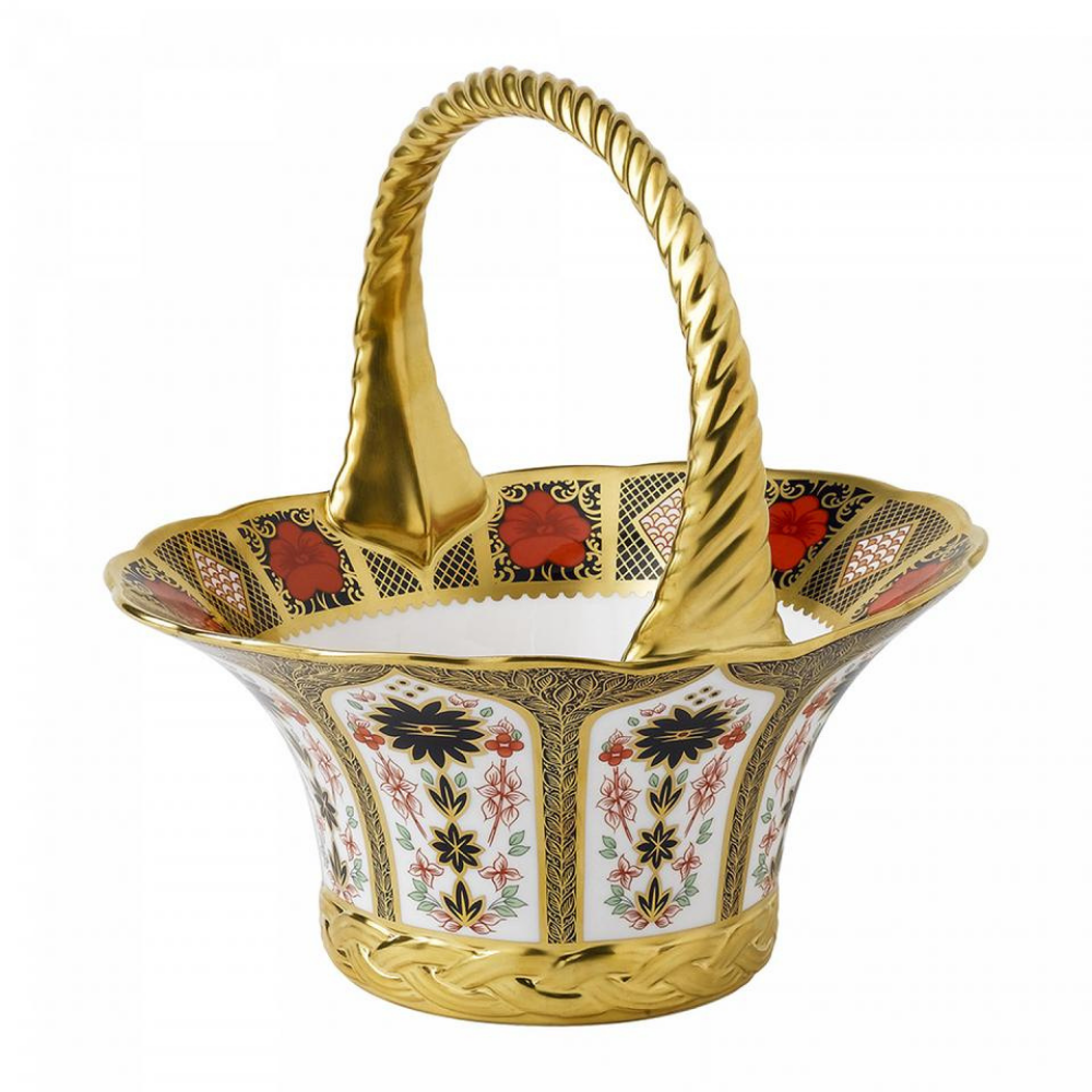 Old Imari Fruit Basket