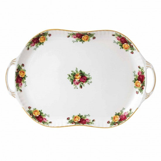 Old Country Roses Turkey Platter